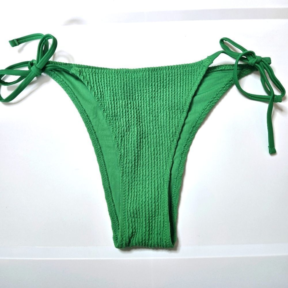 Aerie Green Cheeky Bikini Bottom